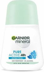 Garnier Minerálne Antiperspirant Roll-On 48H Pure Active 50 ml