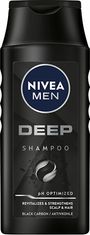 Nivea Šampón pre mužov Deep (Revitalizing Hair & Scalp Clean Shampoo) 250 ml