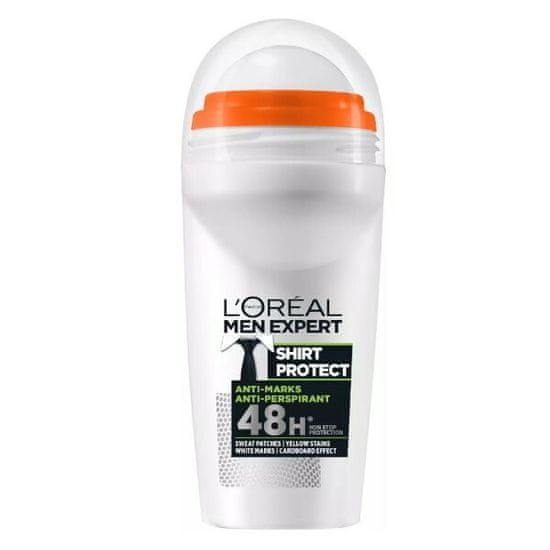 Loreal Paris Guľôčkový antiperspirant pre mužov Men Expert Shirt Protect 50 ml