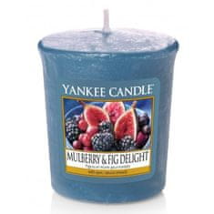 Yankee Candle Aromatická votívna sviečka Mulberry & Fig Delight 49 g