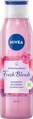 Nivea Sprchový gél s vôňou malín a čučoriedok Fresh Blends (Refreshing Shower) 300 ml