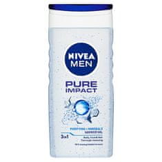 Nivea Energizujúci sprchový gél Men Pure Impact (Shower Gel) (Objem 250 ml)