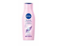 Nivea Ošetrujúci šampón s mliečnymi a hodvábnymi proteínmi na unavené vlasy bez lesku Hair milk Shine ( Ca (Objem 400 ml)