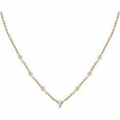 Morellato Slušivý pozlátený náhrdelník s kryštálmi Trilliant SAWY01