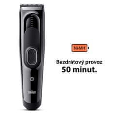 BRAUN Zastrihávač vlasov HC 5310 Black