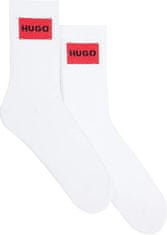 Hugo Boss 2 PACK - pánske ponožky HUGO 50510640-100 (Veľkosť 39-42)