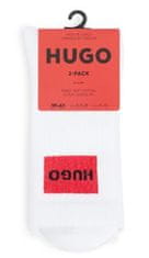 Hugo Boss 2 PACK - pánske ponožky HUGO 50510640-100 (Veľkosť 39-42)