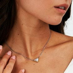 Morellato Slušivý oceľový bicolor náhrdelník Trilliant SAWY10