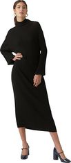 Vero Moda Dámske šaty VMWIELD Slim Fit 10296782 Black (Veľkosť S)