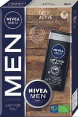 Nivea Darčeková sada telovej starostlivosti Deep Active