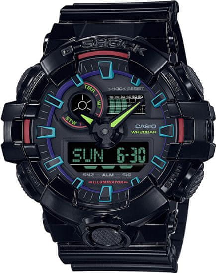 CASIO G-SHOCK GA-700RGB-1AER (607)