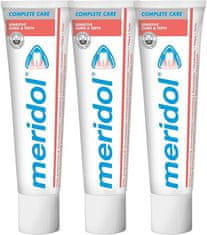 Meridol Zubná pasta pre citlivé zuby Complete Care Sensitiv e Gums & Teeth tripack 3 x 75 ml