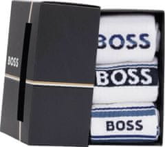 Hugo Boss 3 PACK - pánske ponožky BOSS 50502027-100 (Veľkosť 40-46)