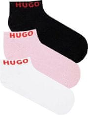 Hugo Boss 3 PACK - dámske ponožky HUGO 50502049-960 (Veľkosť 35-38)