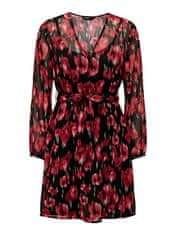 ONLY Dámske šaty ONLMARISE Regular Fit 15305034 Poppy Red (Veľkosť XS)