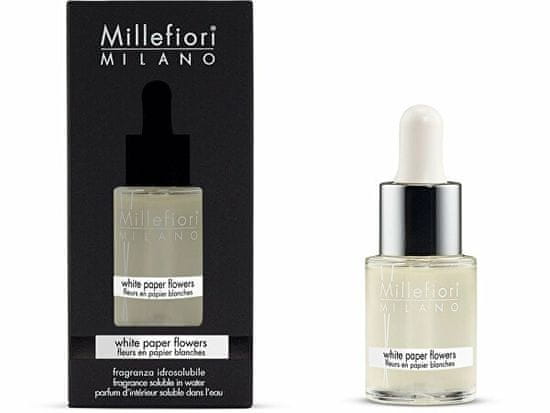 Millefiori Milano Aroma olej Kvety z bieleho papiera 15 ml