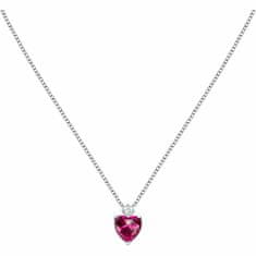 Morellato Romantický strieborný náhrdelník Srdce Tesori SAIW161