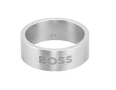 Hugo Boss Módny pánsky oceľový prsteň 1580457 (Obvod 64 mm)