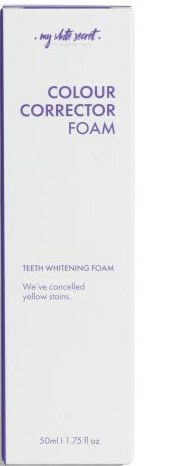 My White Secret Penový korektor na bielenie zubov V34 (Teeth Whitening Foam) 50 ml