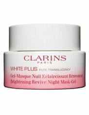 Clarins Nočná pleťová maska White Plus (Brightening Revive Night Mask-Gel) 50 ml