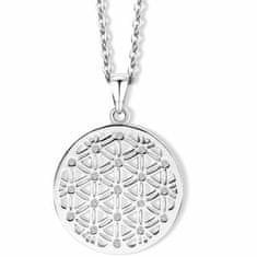 Módny náhrdelník s kryštálmi Flower of Life 30086.CRY.R