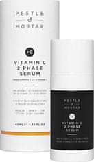 Pestle & Mortar Dvojfázové pleťové sérum Vitamín C (Two Phase Serum) 40 ml