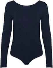 Vero Moda Dámske body VMHEAVEN Slim Fit 10298465 Navy Blazer (Veľkosť S)