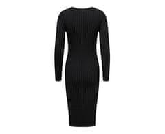 ONLY Dámske šaty ONLEVI Regular Fit 15307302 Black (Veľkosť L)
