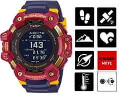 CASIO G-Shock Bluetooth Solar FC Barcelona Limited Edition GBD-H1000BAR-4ER (645)