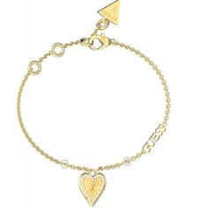 Guess Nežný pozlátený náramok Love Me Tender JUBB03242JWYG (Rozmer 14,5 - 18,5 cm - S)