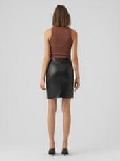 Vero Moda Dámska sukňa VMOLYMPIA Slim Fit 10274454 Black (Veľkosť L)