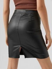 Vero Moda Dámska sukňa VMOLYMPIA Slim Fit 10274454 Black (Veľkosť L)