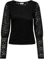 Jacqueline de Yong Dámske tričko JDYKIMMIE Regular Fit 15301803 Black (Veľkosť L)