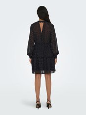 ONLY Dámske šaty ONLISABELLA Regular Fit 15308982 Black (Veľkosť M)