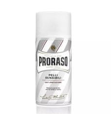 Proraso Cestovná pena na holenie pre citlivú pokožku White Zelený čaj (Shaving Foam) 50 ml