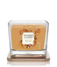 Yankee Candle Aroma sviečka malá hranatá Elevation Amber & Acorn 96 g