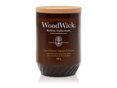 Woodwick Vonná sviečky ReNew sklo veľké Ginger & Turmeric 368 g