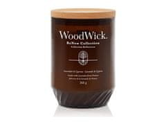 Woodwick Vonná sviečka ReNew sklo veľké Lavender & Cypress 368 g