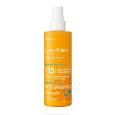 Pupa Mlieko v spreji na opaľovanie Latte Solar e SPF 15 (Sunscreen Milk) 200 ml