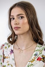 Emily Westwood Originálny pozlátený náhrdelník s holubicou EWN23042G