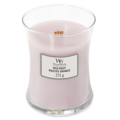 Woodwick Vonná sviečka váza Wild Violet 275 g