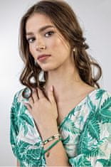 Emily Westwood Módny korálkový náramok z chryzoprasu EWB23004G