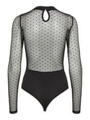 Pieces Dámske body PCSECIL 17145962 Black (Veľkosť S)