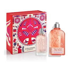 LOccitane En Provenc Darčeková sada telovej starostlivosti Cherry Blossom EDT