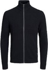 Jack&Jones Pánsky sveter JCOCHRIS 12246629 Black (Veľkosť M)