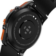 Wotchi AMOLED Smartwatch DM55 – Orange - Black