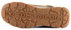 Tom Tailor Pánske členkové topánky 6380050003 cognac-dkorange (Veľkosť 42)