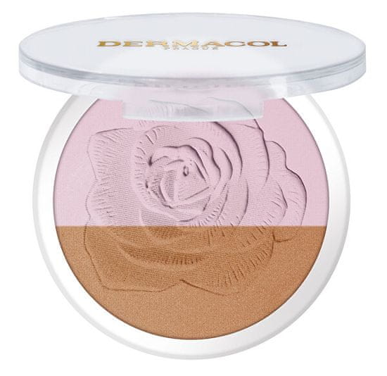 Dermacol Rozjasňujúci púder s vôňou ruží Imperial Rose (Brightening Powder) 7 g