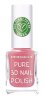 Prírodný lak na nechty Pure 3D (Nail Polish) 11 ml (Odtieň 01 Crystal Clear)