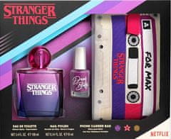 EP LINE Stranger Things - EDT 100 ml + lak na nehty + pouzdro na mobil